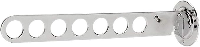 Laundry Room Drying Rack Stainless Steel, Clothes Hanger Wall Mount, by Unknown