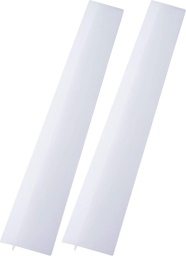 2 Pack Silicone Stove Counter Gap Cover， Flexible Easy Clean Heat Resistant by Unknown