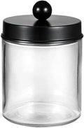 280ml/9.3oz Transparent Glass Vanity Canister Jar by Unknown