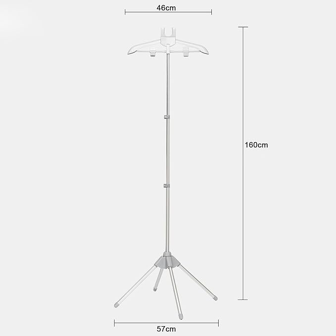 Foldable Steamer Rack Clothes Steamer Rack Steaming Clothes Hanger Height - Image 5