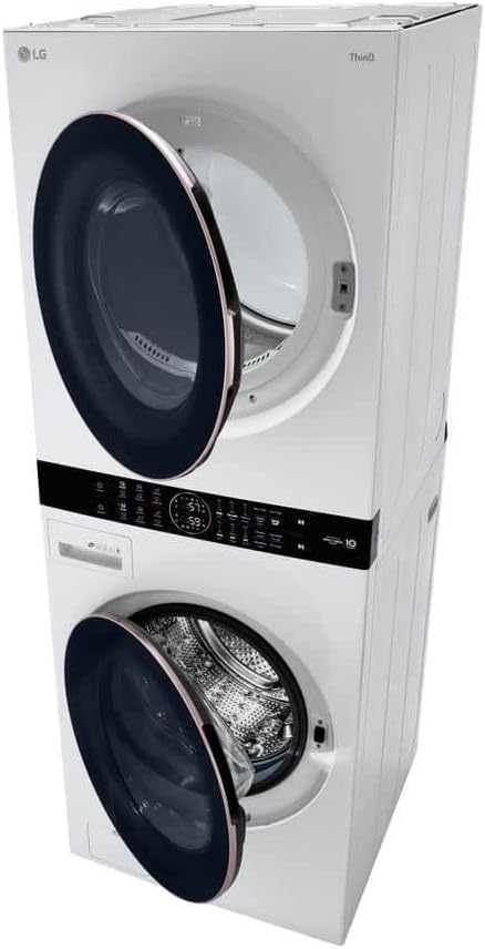 LG WKE100HWA WashTower Stacked Smart Laundry Center 4.5 Cu.Ft. Front Load - Image 7