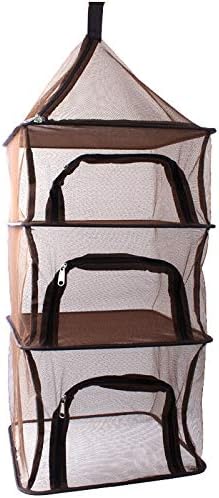 Desy & Feeci Camping Dry Net-4 Layer Outdoor Hanging Foldable Drying Rack by DesyFeeci