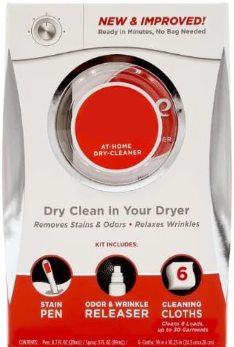 dryrel at-Home Dry Cleaner Starter Kit. Dry-Cleaner 6 Count In 1 Box. by Unknown