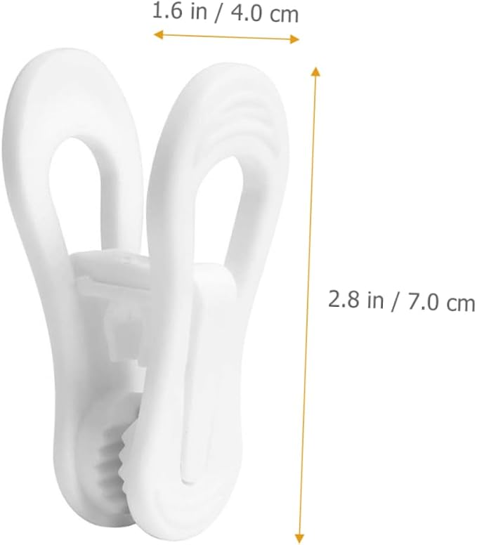 ABOOFAN 10pcs Non Slip Hangers Pants Hangers Clips Laundry Organizer Drying - Image 9