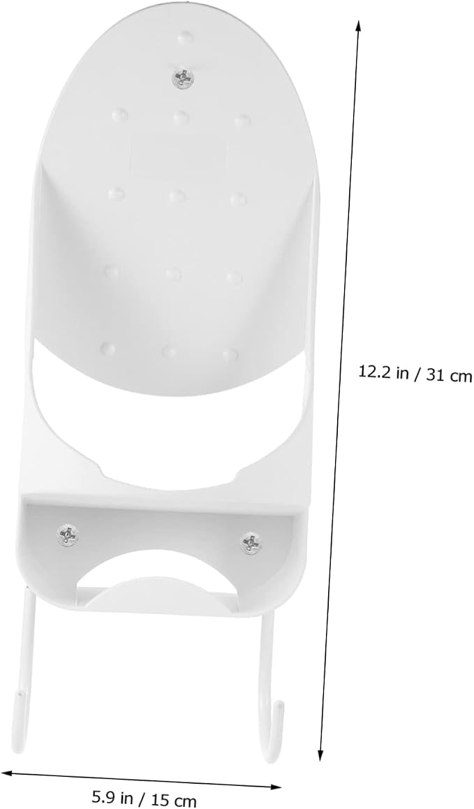 1pc Wall Mounted Ironing Board Holder Iron Organizer - Image 2