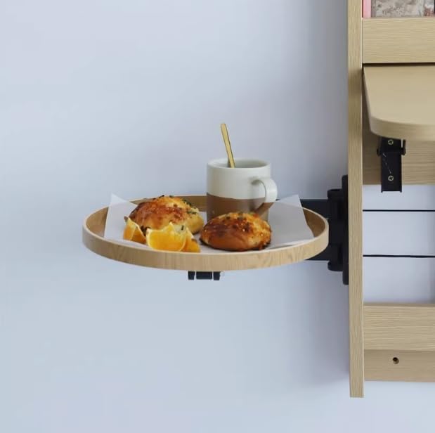 Wall Mounted Folding Table, Bedside Folding Coffee Table, Sofa Stand - Image 6