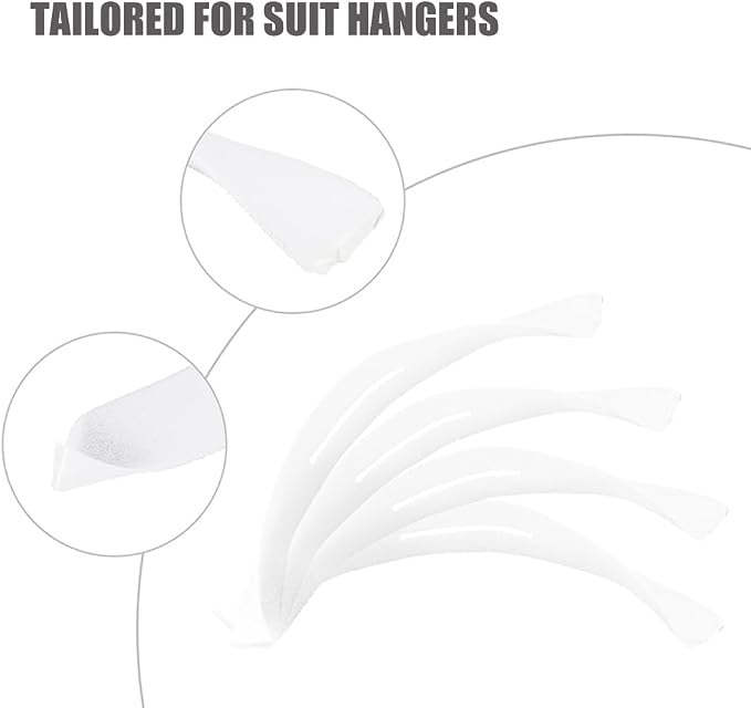50pcs Foam Hanger Covers Shoulder Pads Non-Slip Hanger Protectors - Image 7