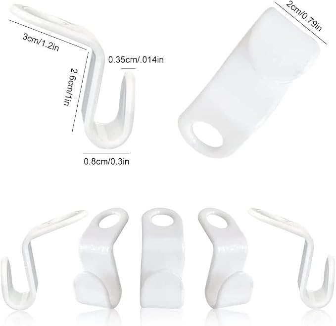 Clothes Hanger Connector Hooks, Thickened 20lbs Space Saving Closet Hanger - Image 6