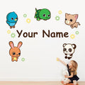 Oliver's Labels Premium Personalized Life Sized Wall Decal by Oliver%27s+Labels