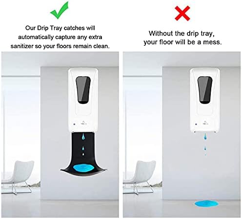 5 PCS Drip Tray for Wall Mounted Soap Dispenser, Prevent Dripping and Spraying - Image 2