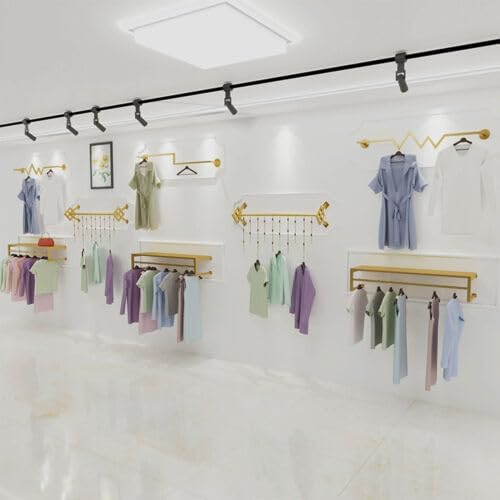 Industrial Pipe Clothing Rack - Image 9