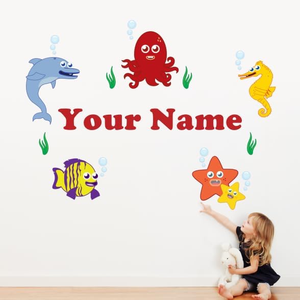 Oliver's Labels Premium Personalized Life Sized Wall Decal by Oliver%27s+Labels