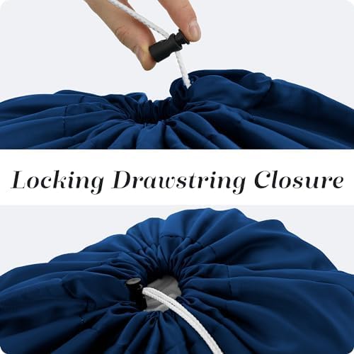 Laundry Bag - Locking Drawstring Closure and Machine Washable. These Bags will - Image 2