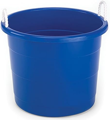 HOMZ 2-Pack Utility Tub, Large Plastic Storage Bucket - Image 4
