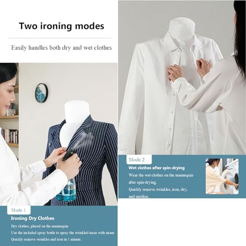 Automatic Steam Iron, Fully Hands-Free Operation, Hot Air Drying System - Image 5