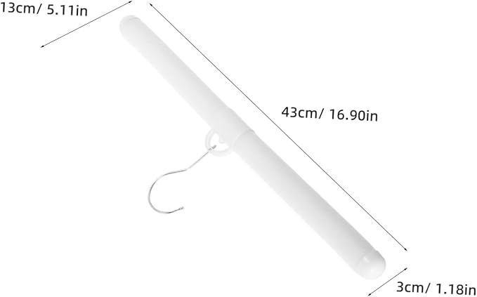 Healifty 12pcs Non-Slip Foam Padded Hangers - Image 2