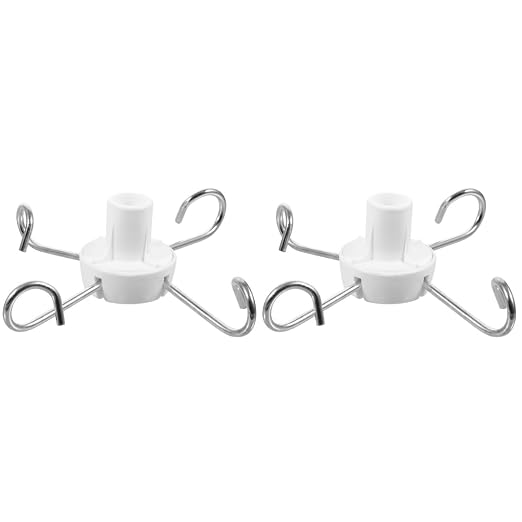 2pcs Infusion Rack Part Hook Replacement Hooks by FOMIYES