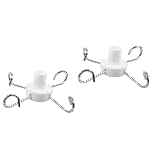 2pcs Rack Hanger Infusion Rack Hanging Hook Easy Install Accessory Hook by Anneome