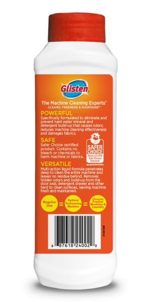 Glisten Washer Magic Washing Machine Cleaner and Deodorizer, 3 Bottles - Image 4