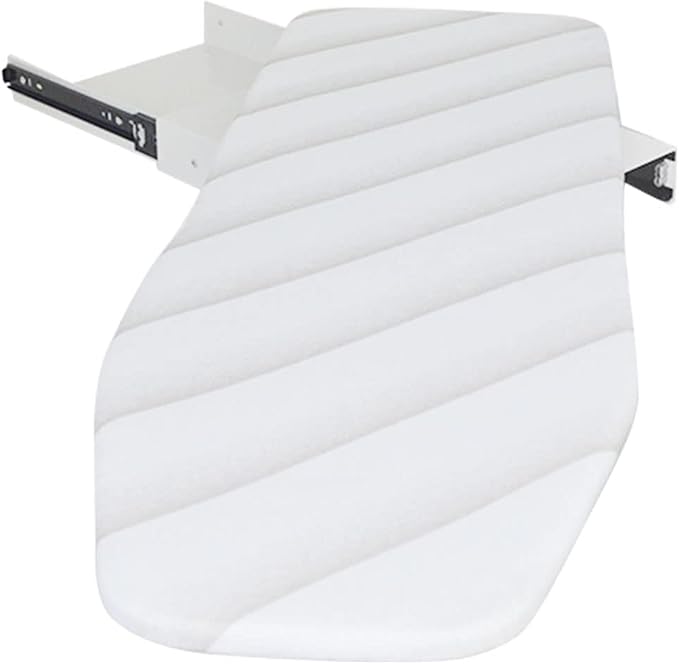 Wall-Mounted Ironing Board, 37.6"x13.7" 180° Rotating Foldable Ironing Station - Image 7