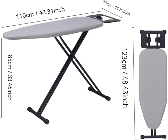 Ironing Board, Compact Ironing Board, Heat Resistant Cover Iron Board - Image 3
