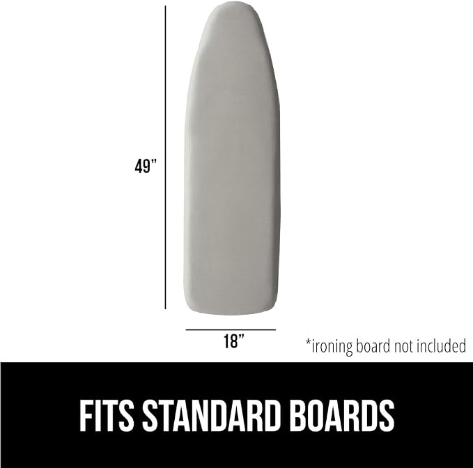 GORILLA GRIP The Original Ironing Board Cover and Pad, Silicone Coating - Image 6