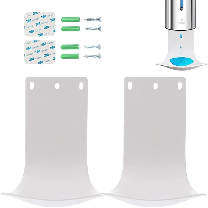 Jefaniim Drip Tray for Automatic Soap Dispenser, Wall Mount and Hand Sanitizer by Jefaniim