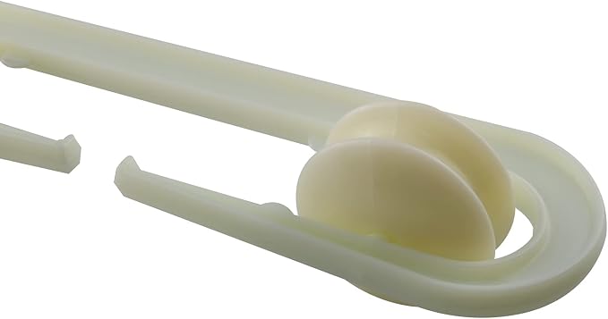 2PCS Plastic Clothes Line Separator Spreader Pulley, Rope Wire Separation Pulley - Image 2