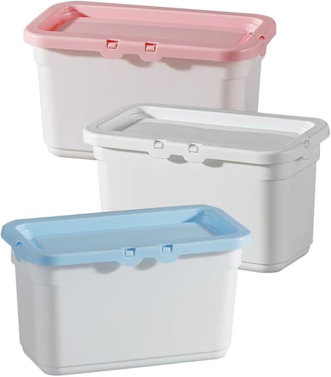 Alipis Laundry Booster Beads Box Plastic Storage Bin by Alipis