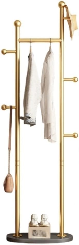 Simple Clothes Hanger, Carbon Steel Coat Rack, Floor-standing Clothes Drying by Unknown