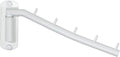 Alise Swing Clothes Hanger Rack, Garment Racks Wall Mount Clothes Bar-Hanger by Alise