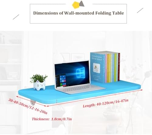 Space-Saving Folding Wall Table, Hidden Laundry & Dining Desk - Image 6
