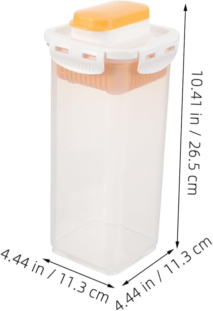 VALICLUD 2pcs Multi-functional Laundry Powder Container Airtight Lid - Image 2