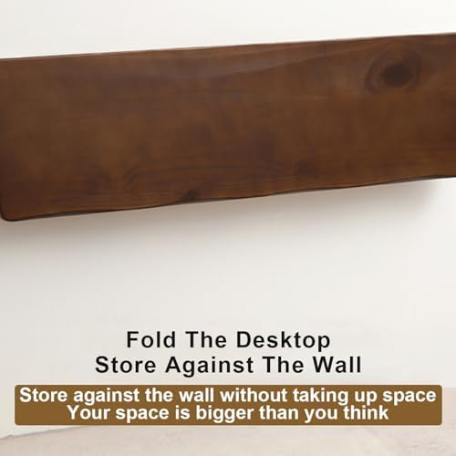 Laundry Folding Wall Table Folding Wall-Mounted Drop-Leaf Table Wall Mounted - Image 5