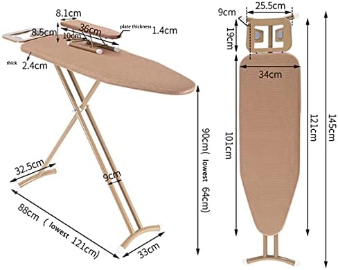Folding Board, Deluxe Ironing Board, Adjustable Height Steam Iron Rest - Image 2