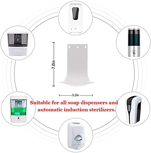 Jefaniim Drip Tray for Automatic Soap Dispenser, Wall Mount and Hand Sanitizer - Image 4