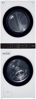 LG WKE100HWA WashTower Stacked Smart Laundry Center 4.5 Cu.Ft. Front Load by LGElectronics