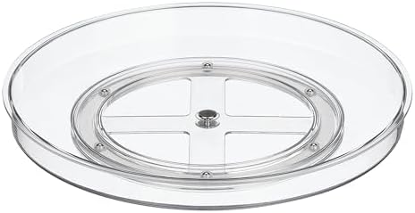 mDesign Lazy Susan Turntable Plastic Spinner by mDesign