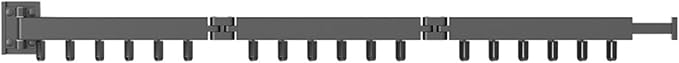 Clothes Drying Rack, Retractable Clothesline Plastic Folding Multi-Head Drying by Unknown