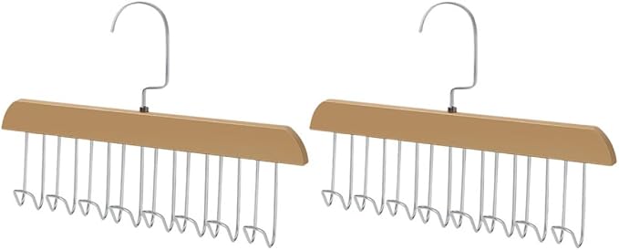 Multi-Hook Plastic Clothes Hanger Bra Holder Organizer by MAGICLULU