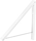 Folding Clothes Hanger Wall Mounted Retractable Clothes Rack, Easy Installation by Anjuer