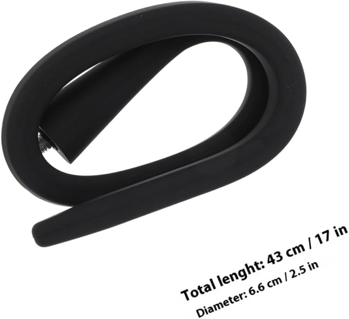 Black Washer Door Prop Adjustable Silicone Support Stand - Image 2