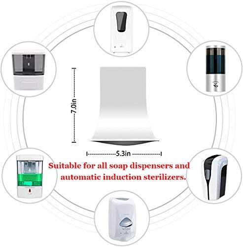 Drip Tray for Automatic Hand Sanitizer Dispenser, Wall Mount Drip Tray - Image 4