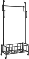 Corner Coat Rack Floor-Standing Bedroom Hanger by Unknown