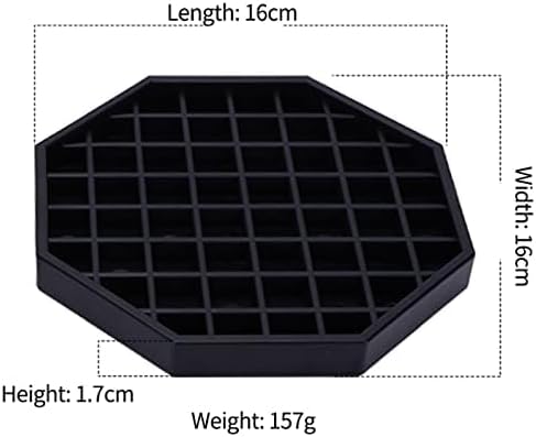 Octagon Coffee Drip Tray by Hard Black Plastic - Image 3