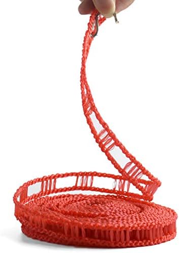 Clothesline 5m 1.64ft Length 2 Pack Camping Red White Clothes Drying Rope - Image 5