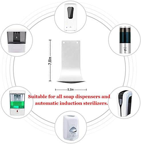 Drip Tray for Automatic Soap Dispenser, Wall Mount and Hand Sanitizer Dispenser - Image 4
