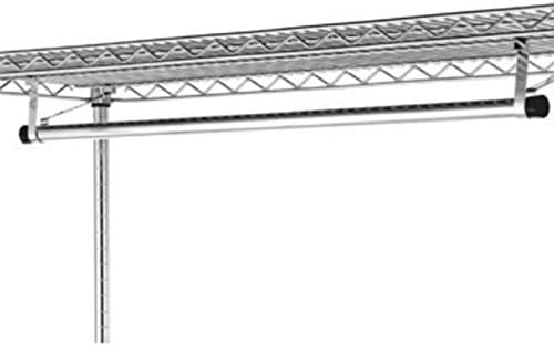 Garment Hanger Tube with Brackets by Unknown