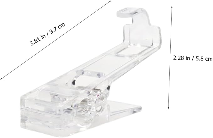 NUOBESTY 24pcs -Skid Clothes Hanger Clips Laundry Clips - Image 2