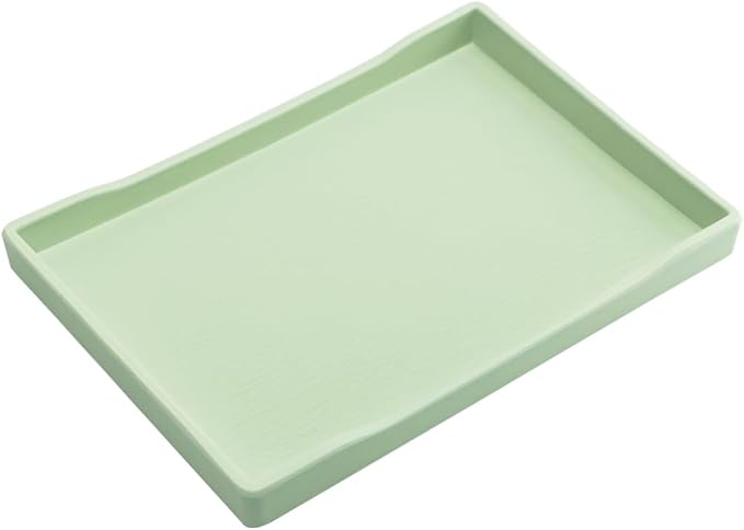 Small Green Mini Serving Tray for Serving Accessory, Perfume or Display Use. by VCREATC-VCREATEFORCUSTOMER